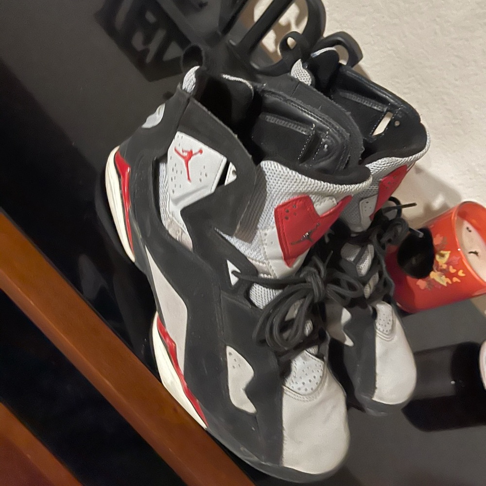 Jordan’s .  Not being worn so being sold.